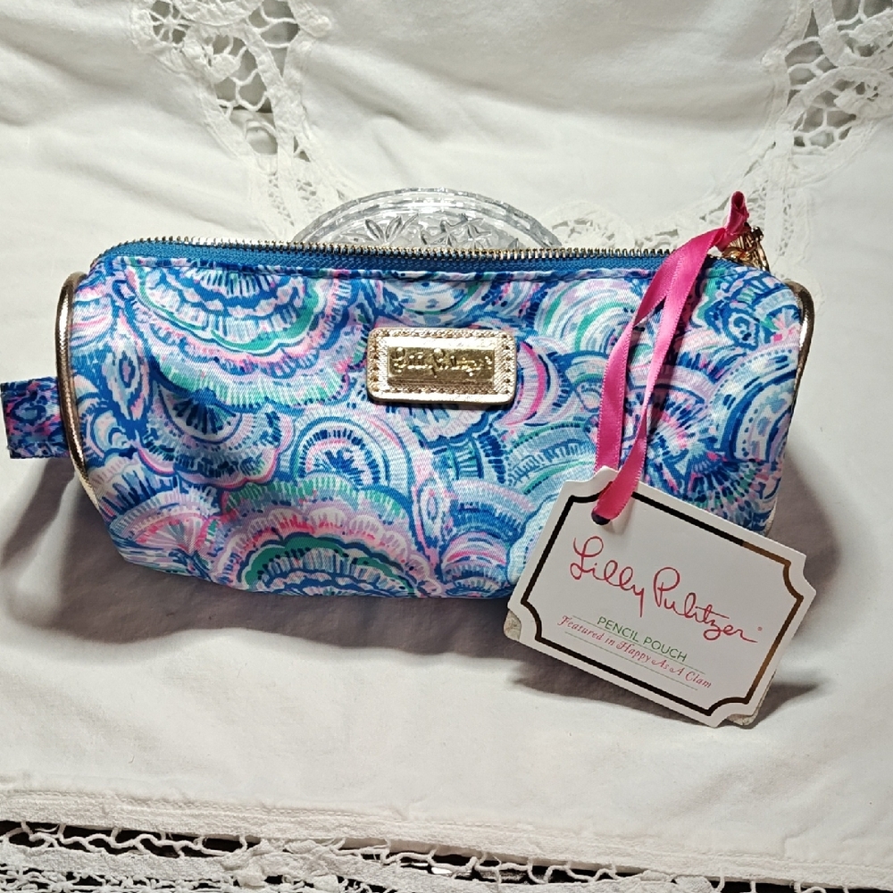 Lilly Pulitzer Multicolor Cosmetic Pouch NWT